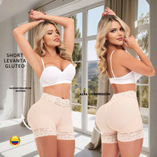 Cargar imagen en el visor de la galería, Short Alto levanta Glúteo