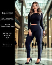 Cargar imagen en el visor de la galería, LIPOLEGGIN COLOMBIANO CON CUERINA