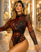 Cargar imagen en el visor de la galería, Body Reductor Powernet Estampado Tigre