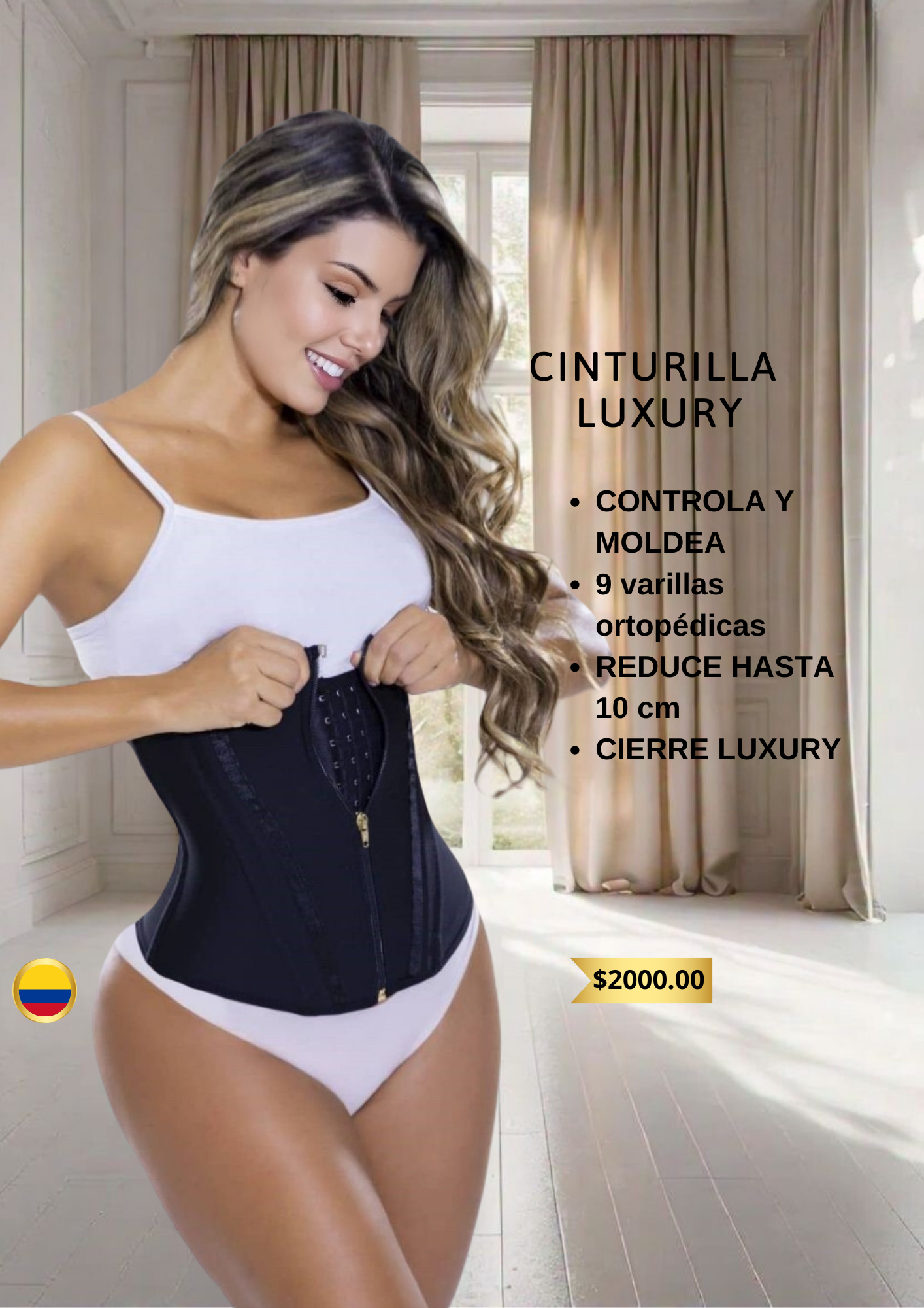 Cinturilla Luxury Cintura de Avispa