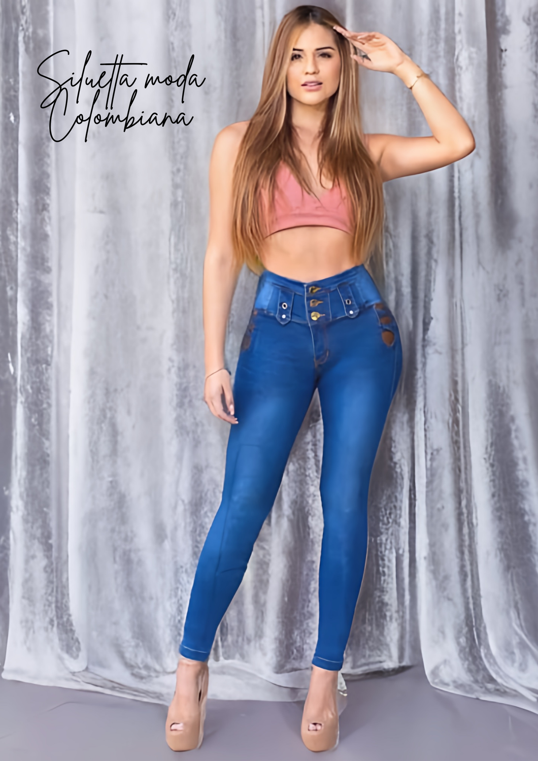 Jeans levanta Glúteo Colombianos