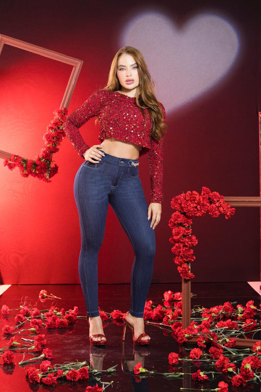 Jeans Colombianos Levanta Glúteo REF 2576