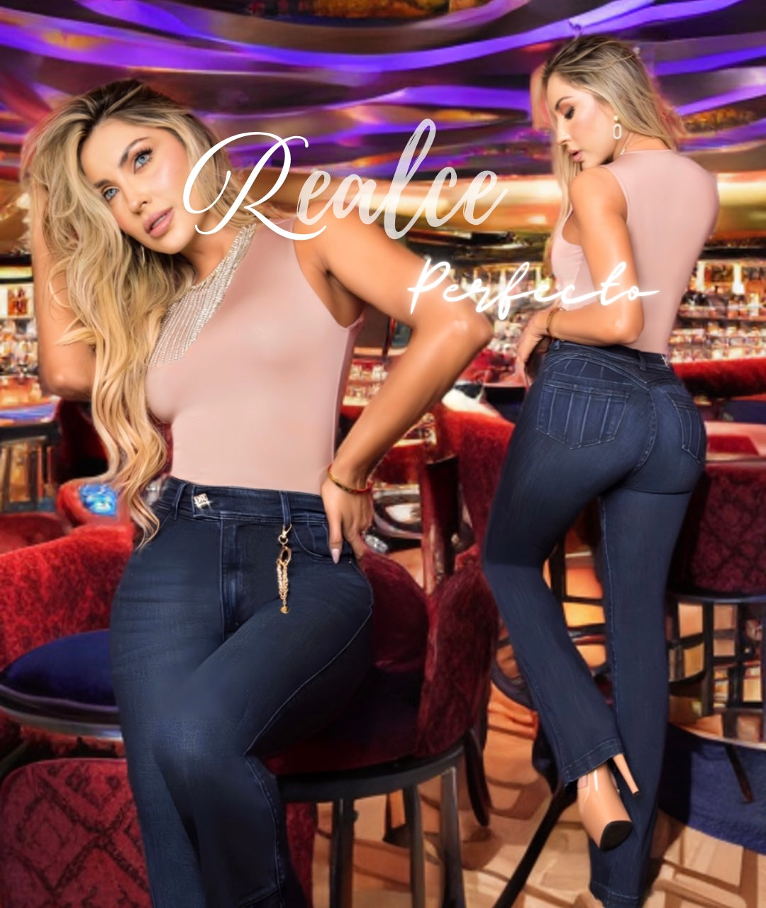 Jeans Colombianos Bota Ancha – REF 3821