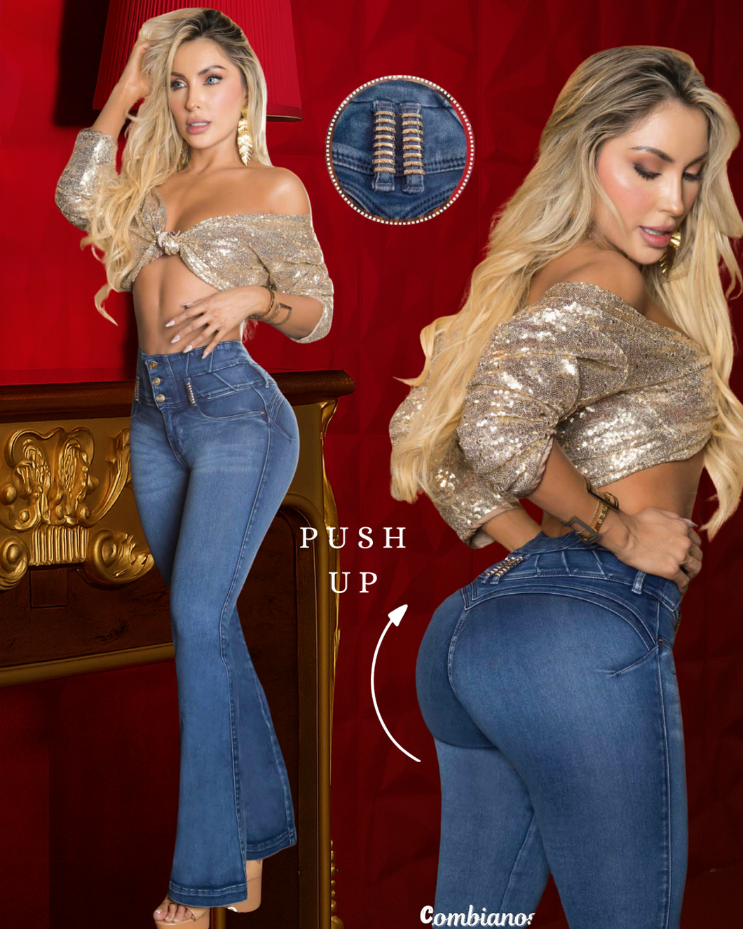 Jeans Colombianos Push Up – Edición Premium 7215