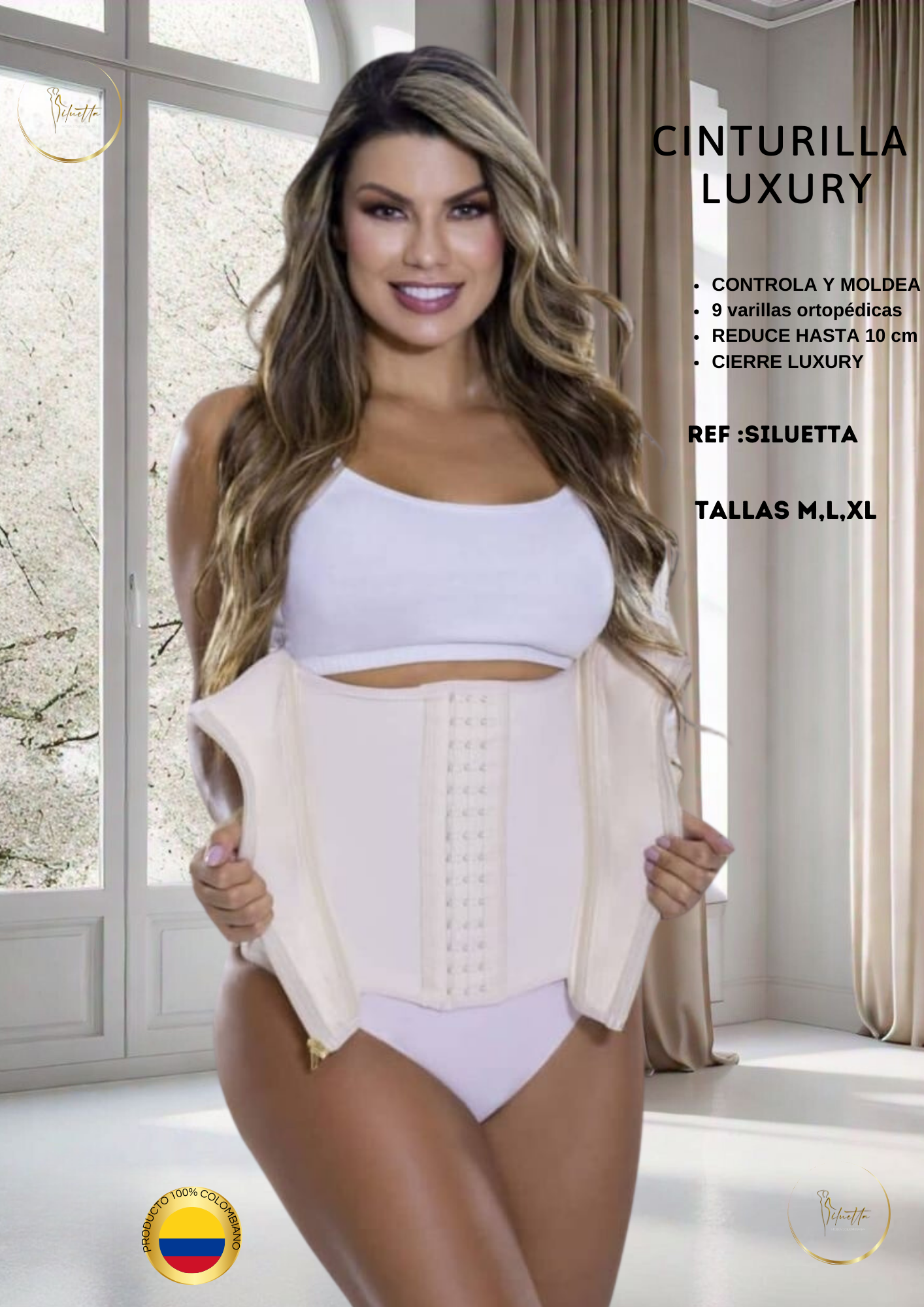 Cinturilla Colombiana  Luxury Siluetta