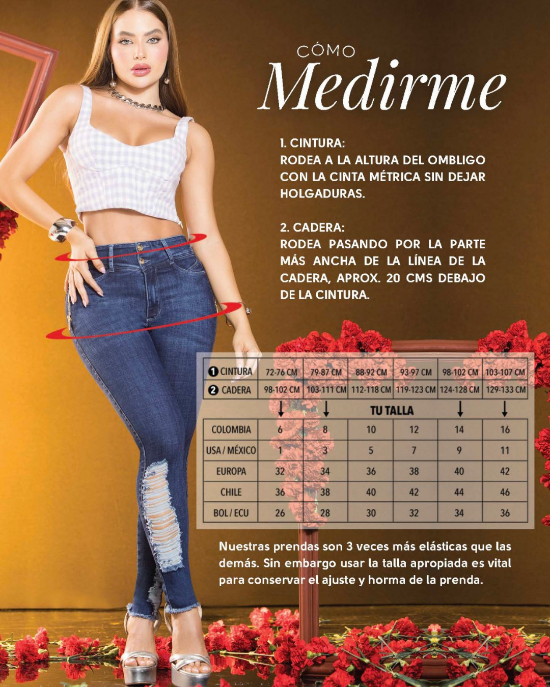 Jean Colombiano Levanta Glúteo Campana REF 7155