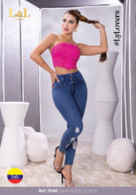 Cargar imagen en el visor de la galería, JEANS LUXURY LEVANTA GLUTEO REF.7246
