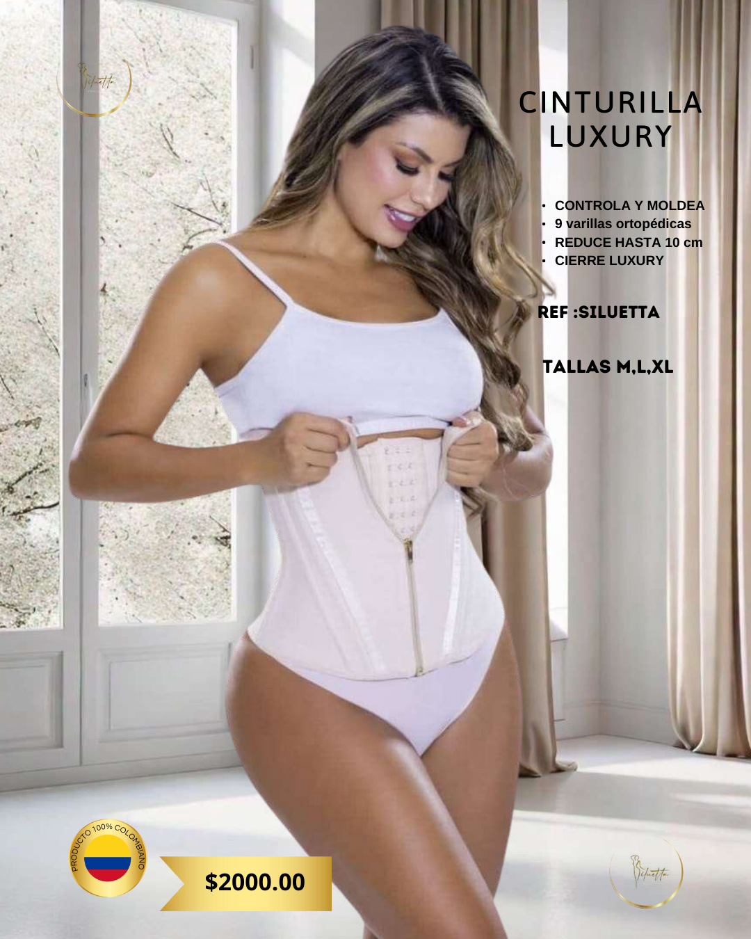 Cinturilla Luxury Cintura de Avispa