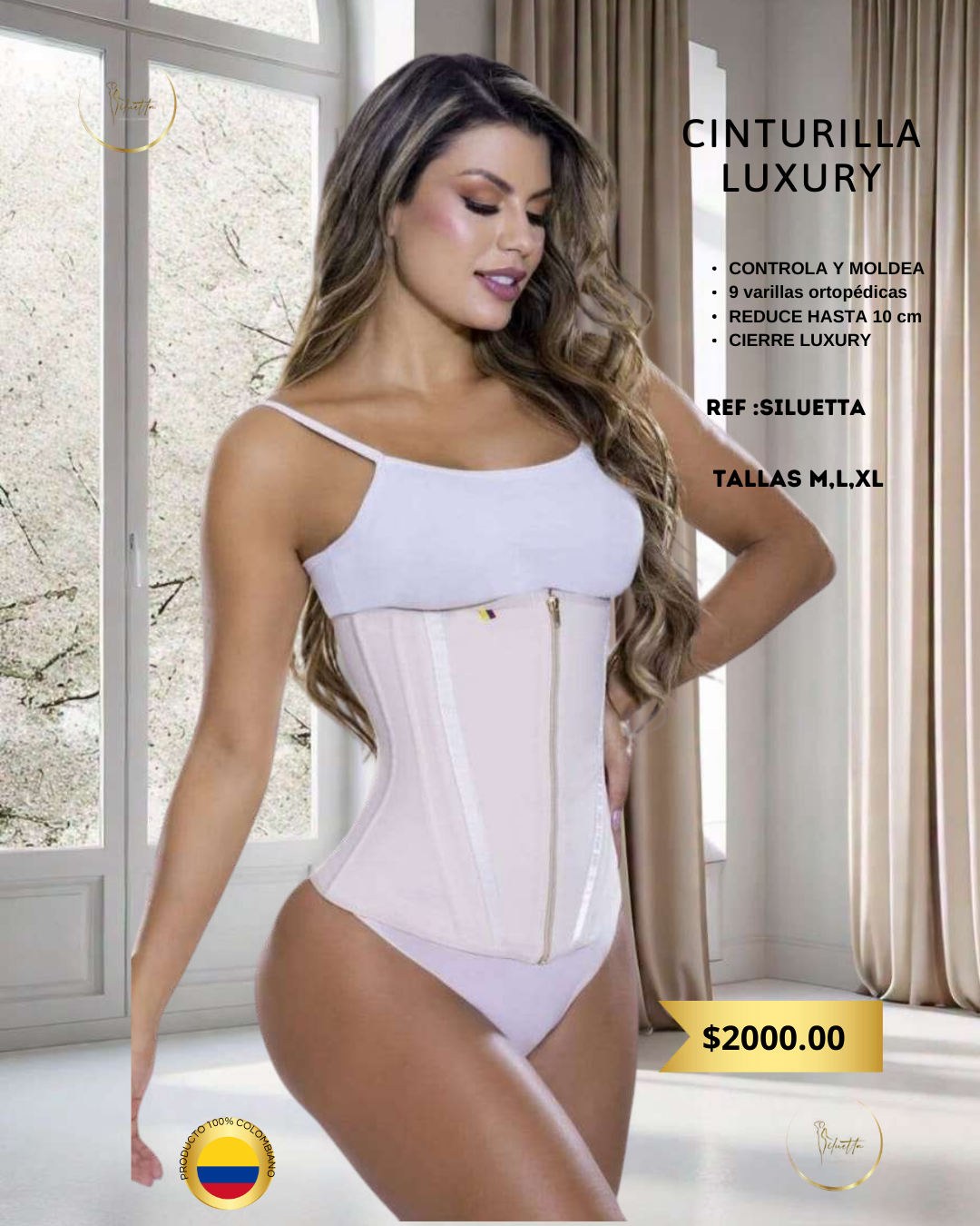 Cinturilla Luxury Cintura de Avispa